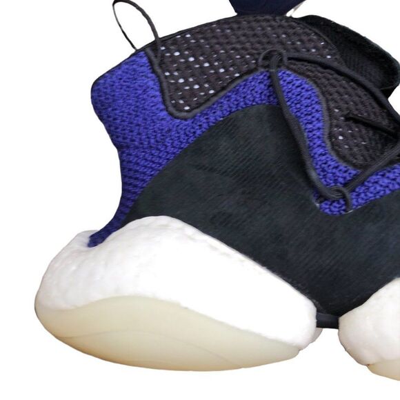 Rare 2018 Adidas Crazy BYW Real Purple Core Black Size 11.5 - Picture 12 of 16